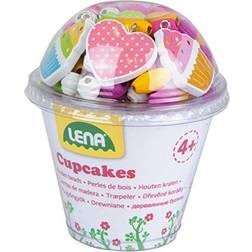 Lena Perle in Legno Cupcake 1 pc