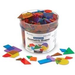 Learning Resources Bucket of Translucent Shapes