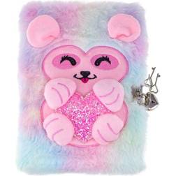 Tinka Plush Diary with Lock Fantasy Animal(8-4292)