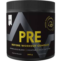 Pre Workout, 300 g, Prestationshöjare, Lemon