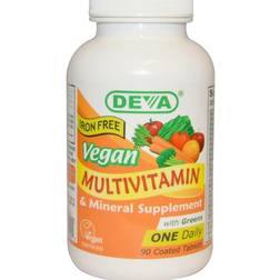 Deva Vegan Multivitamin & Mineral 90