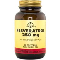 Solgar Resveratrol 250 mg 30 softgel 30 stk