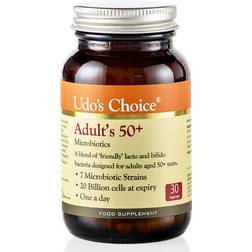 Udo's Choice Adult 50 Blend Microbiotics 30 Vegecaps