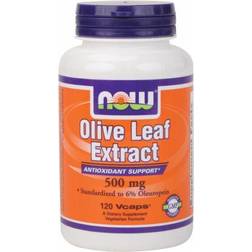 NOW Olivenbladsekstrakt 500 mg 120 Vegetabilske Kapsler