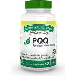 Health Thru Nutrition PQQ (as PureQQ) 20mg x 30 Vegecaps