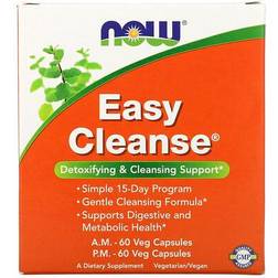 Now Foods Easy Cleanse AM & PM 120 vcaps