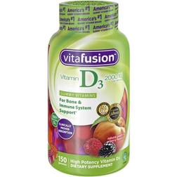 Vitafusion Vitamin D3 2000iu Gummies 150 st