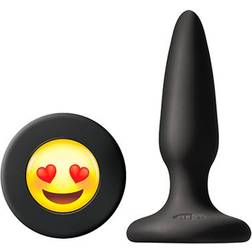 NS Novelties Plug Anal Bijou Mojis ILY Small Noir