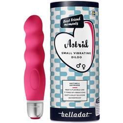 Belladot Astrid Small Vibrating Dildo Red