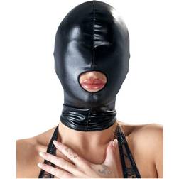 You2Toys Wet Look Open Mouth Bondage Hood