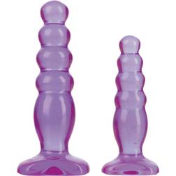 Doc Johnson Crystal Jellies Anal Delight Trainer Set