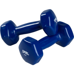 SPRI Dumbbells Vinyl 2,3kg/5lb Blue, Unisex, Apparatuur, Trainingsapparatuur, Training, Blauw, ONESIZE