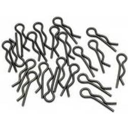 Wittmax Body Clip (8mm/Black/20Pcs)