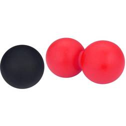 Avento Lacrosse/Massage Balls Set Pink and Black