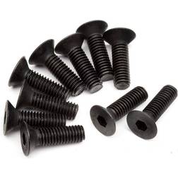 HPI Racing Flat Head Screw M3X10mm(Hex Socket/10Pcs)