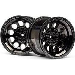 Wittmax HPI 101252 Bullet St Wheels Black Chrome (Pr)