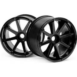 Wittmax Blast Wheel Black (115X70mm 7Inch/2Pcs)