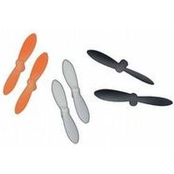 Hubsan Propeller For H108 2xorange, 2x White, 2x Black