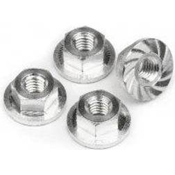 Wittmax hpi Serrated Flange Nut M4X10.8Mm (4Pcs)