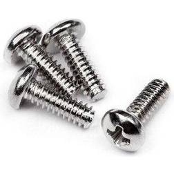 Wittmax HPI 111336 Button Head Screw 4-40X8Mm (4Pcs)