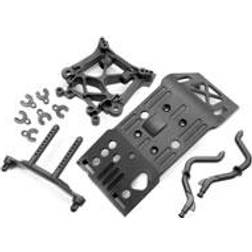 Wittmax HPI Skid Plate/Body Mount/Shock Tower Set