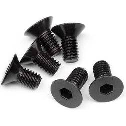 HPI Racing Flat Head Screw M6X12mm (Hex Socket/6Pcs)