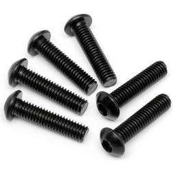 Wittmax Button Head Screw M6X25mm (Hex Socket/6Pcs)