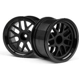 Wittmax hpi Bbs Spoke Wheel 48X31Mm Black (9Mm Offset/2Pcs)