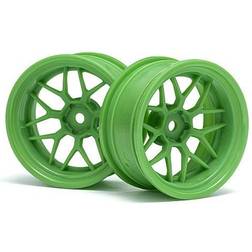 Wittmax HPI 116532 Tech 7 Wheel Green 52X26X 9Mm Offset (2Pcs)