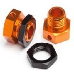 Wittmax 6.7mm Hex Wheel Adapter Trophy Buggy (Orange/Black) HPI