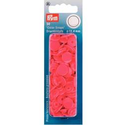 Prym Plasttryckknappar Color snaps Ø12,4 mm Hallon Rosa 30st