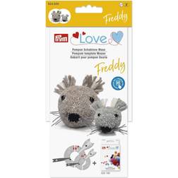 Prym Love Pompom Maker Musen Freddy 2 storlekar