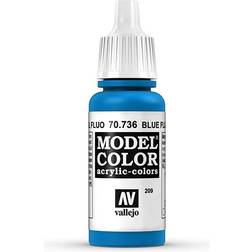 Vallejo Model Color 17ml Fluorescent Blue VAL736