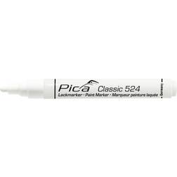 Pica Lackmarker, hvid