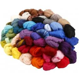Creativ Company Karteflor Merino Ass. farver 21my 20g 20 stk