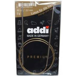 Addi Turbo Rundstickor Mässing 80cm 3,00mm 31.5in US2½