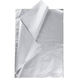 Creativ Company Tissue Paper, 50x70 cm, 17 g, silver, 25 sheet/ 1 pack