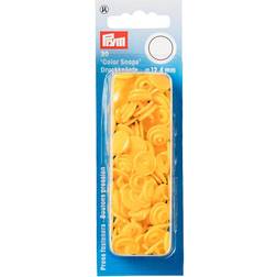 Prym Plasttryckknappar Color snaps Ø12,4 mm Gul 30st