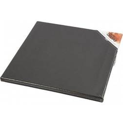 Creativ Company Malerlærred 30x30 cm dybde 1,6 cm sort 360 g 10 stk