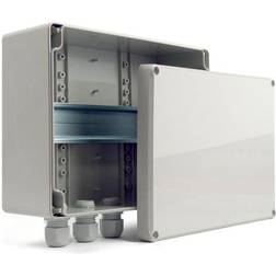 Profort Montage kasse med DIN-skinne IP65