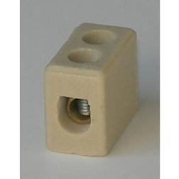 Krone Kronemuffe porcelæn 1-polet, massiv 16 mm² flerkoret 10 mm²