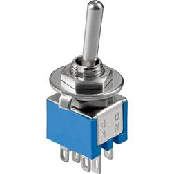 Goobay Wentronic Kippschalter Subminiatur, Blau