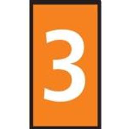 HellermannTyton Ledningsmærke 3 Orange W2