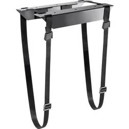 SpeaKa Professional Kabel-clip Kabelbinder, Indbygningskanal til enheder SP-PCH-100 SP-9330268 Sort Tilladt belastning til vægt=10 kg