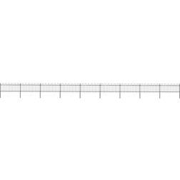 vidaXL Garden Fence with Hoop Top 1530x130cm
