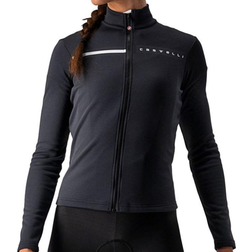 Castelli Sinergia 2 FZ Jersey Women - Light Black/White