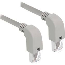 DeLock Angled RJ45-RJ45 S/FTP Cat6 0.5m