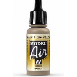 Vallejo Model Air Yellow Brown 17ml