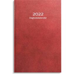 Burde 2022 Calendar Diary Artificial Leather Red