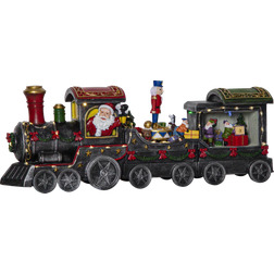 Panorama Largeville Santa's Christmas Train Jullampa 20cm
